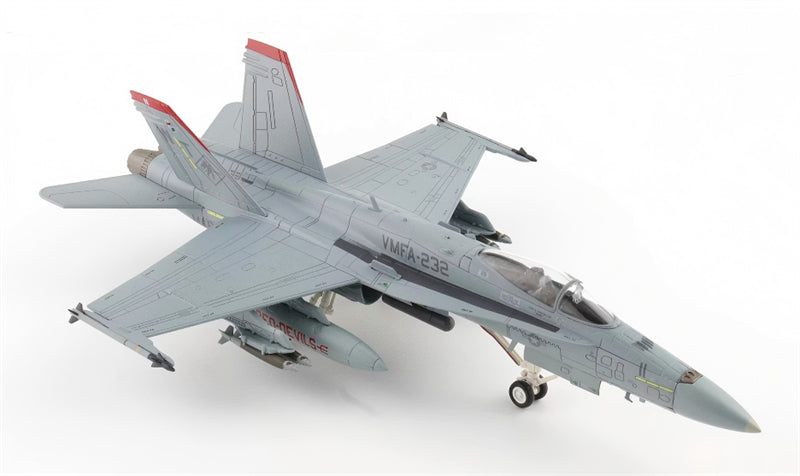 HOBBY MASTER USMC F/A-18C VMFA-232 1:72 Model 2014 Red Devils 165222