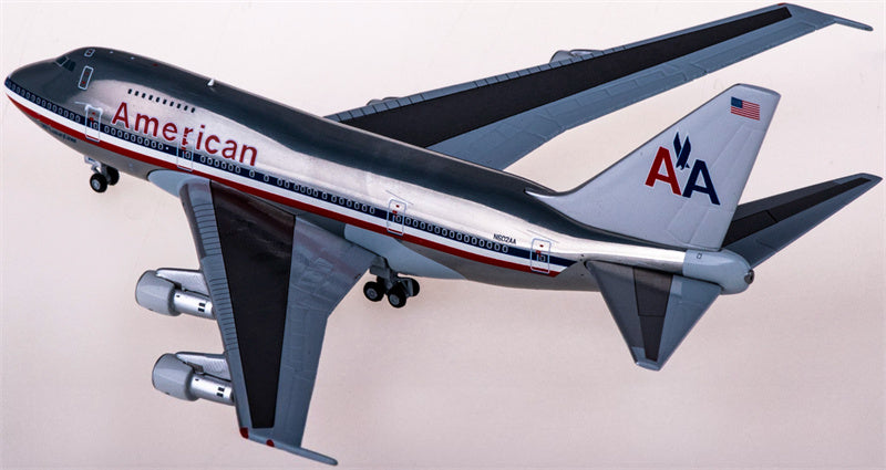 JC Wings American Airlines Boeing 747SP N602AA 1:400 Diecast Model view 3