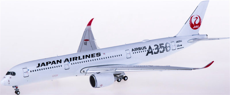 JC Wings Japan Airlines for Airbus A350-900XWB JA02XJ Flaps Down 1:400 Airplane Pre-built  Airliner Model Display