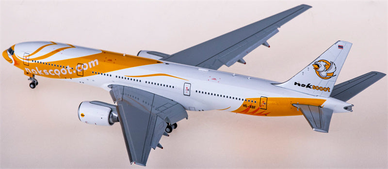 JC Wings NokScoot Boeing 777-200ER HS-XBF Flaps Down 1:400 Diecast Model view 2