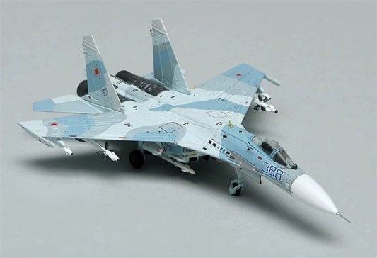 SQ Wings Flanker-B SU-27S  1:200 Model 1989 Paris Air Show   Pugachev's Cobra Blue 388