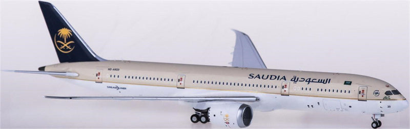 NG Models Saudia Boeing 787-9 HZ-AR23 1:400 Diecast Model view 1