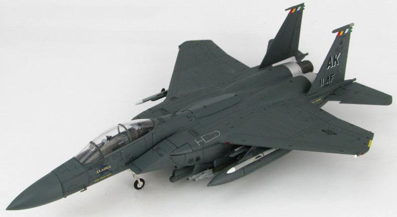 HOBBY MASTER US Air Force F-15E 90th Sqn. Dicemen 1:72 Model 2005  Strike Eagle 87-0173