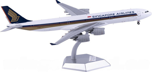 SQ Wings 1:200 Singapore Airlines Airbus A340-500 9V-SGC Diecast Model view 1