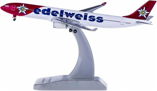 Hogan Edelweiss Air Airbus A330-300 HB-JHQ 1:500 Diecast Model view 1