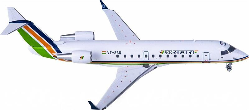 NG Models Air Sahara for Bombardier CRJ200ER VT-SAQ 1:200 Airplane Pre-built  Airliner Model Display