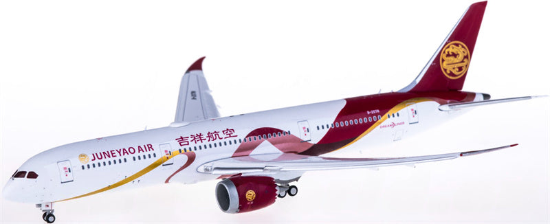 JC Wings Juneyao Air Boeing 787-9 B-207N Flaps Down 1:400 Diecast Model view 2