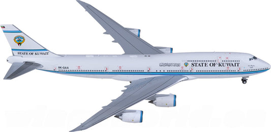 JC Wings State of Kuwait Boeing 747-8(BBJ) 9K-GAA 1:400 Diecast Model view 1