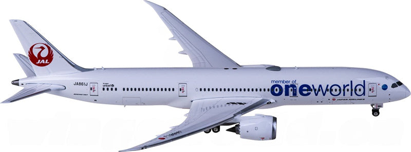 Phoenix Japan Airlines Boeing 787-9 JA861J 1:400 Diecast Model view 1