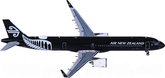 NG Models Air New Zealand for Airbus A321neo ZK-NNA 1:400 Airplane Pre-built  Airliner Model Display