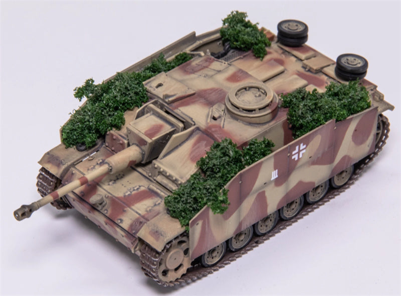 Dragon StuG.III Ausf.G German Army Totenkopf Kursk USSR 1943 Bush Camouflage w/Schurzen Armor with side skirts Limited Edition 1:72 Tank Pre-built Model