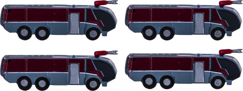 Herpa Airport accessories fire engine set Content 4PCS 1:500 Accessory Model view 1