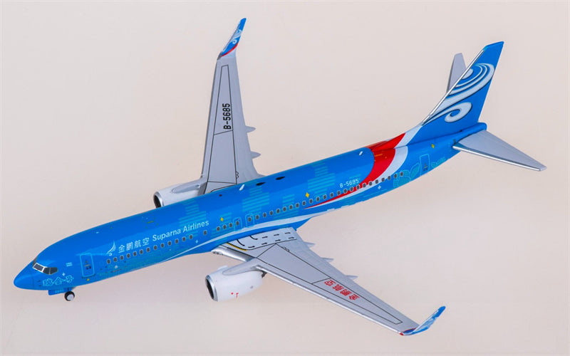 AeroPolaris Suparna Airlines Boeing 737-800 B-5685 1:400 Diecast Model view 3