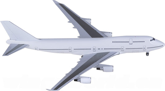 NG Models Boeing 747-400 Blank 1:400 Diecast Model view 1