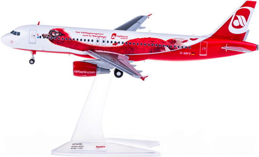 Herpa Air Berlin Airbus A320 D-ABFO Top Bonus 1:200 ABS Model view 1