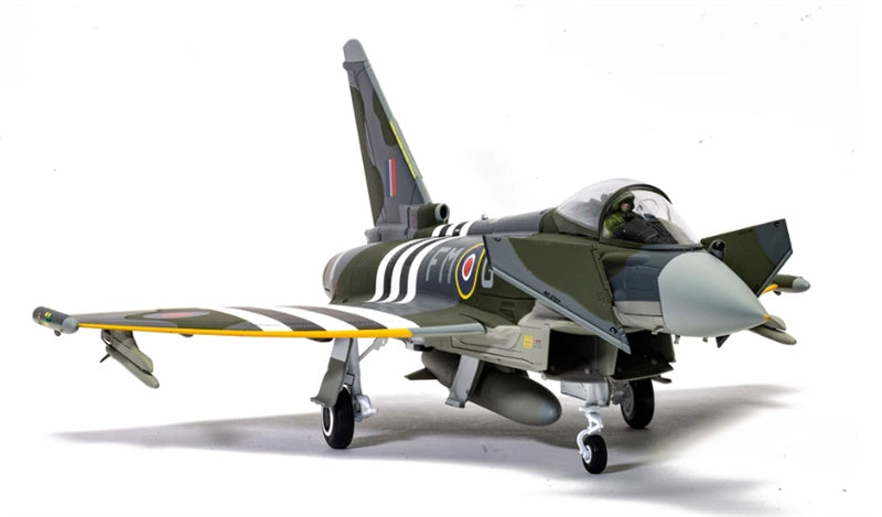 CORGI Eurofighter Typhoon FGR4 ‘Moggy' - RAF No.29 Sqn - 2024 D-Day Anniversary Display Scheme 1:48 Airplane Pre-built Model