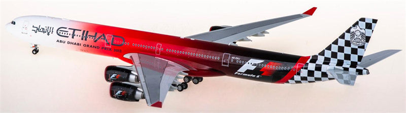 SQ Wings Etihad Airways Airbus A340-600 A6-EHJ 2013 1:200 Aircraft Model