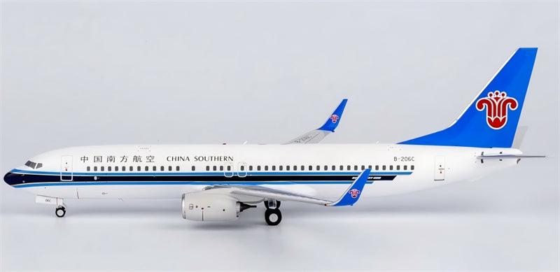 NG Models 1:200 China Southern Boeing 737-800 B-206C  DIECAST Model