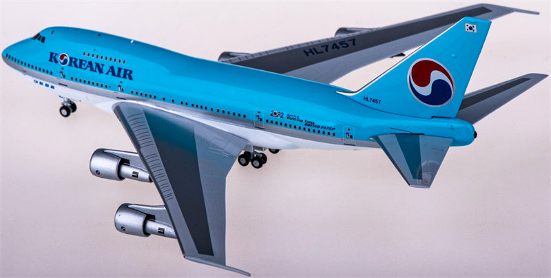 NG Models Korean Air Boeing 747SP HL7457 1:400 Diecast Model view 2