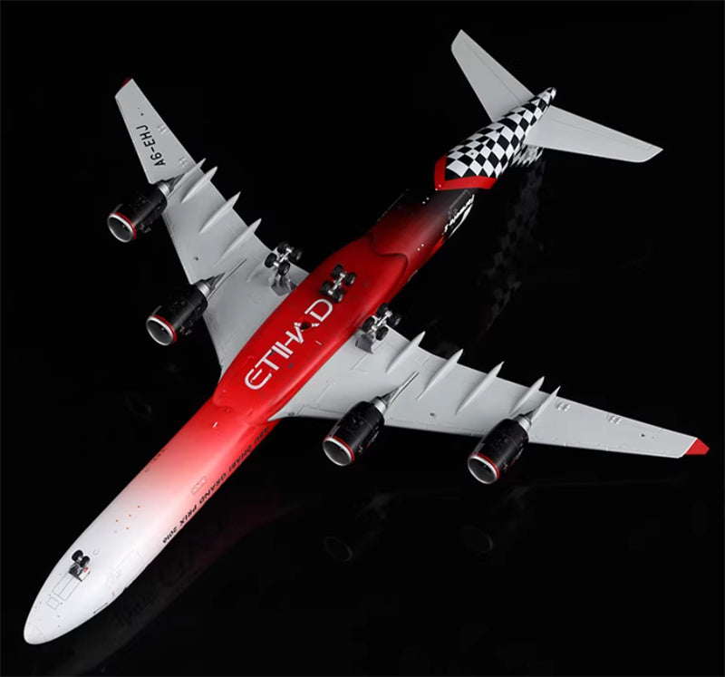 SQ Wings Etihad Airways Airbus A340-600 A6-EHJ 2016 1:200 Aircraft Model