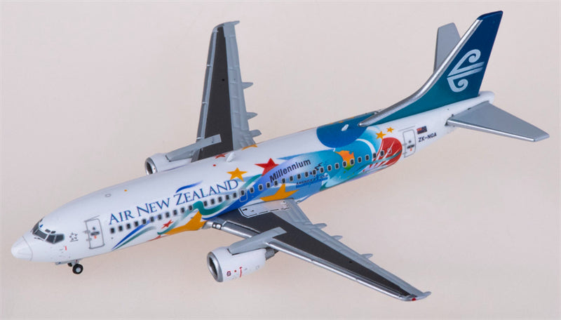 JC Wings Air New Zealand Boeing 737-300 ZK-NGA 1:400 Diecast Model view 2