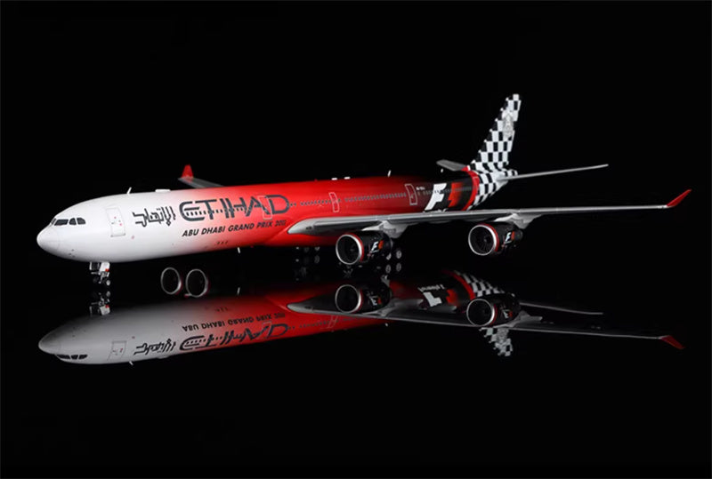 SQ Wings Etihad Airways Airbus A340-600 A6-EHJ 2011 1:200 Aircraft Model