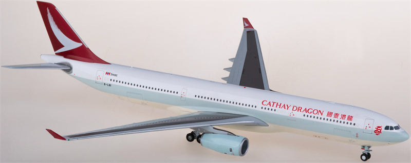 JC Wings Cathay Dragon Airbus A330-300 B-LBI 1:200 Diecast Model view 2