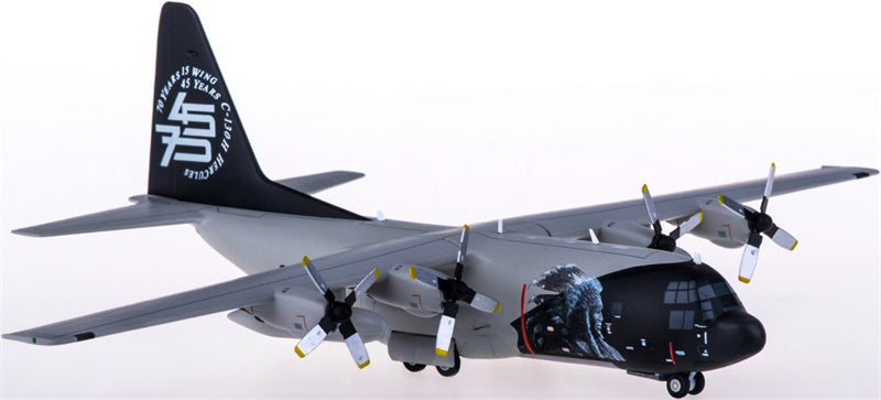 Herpa Belgian Air Component Lockheed C-130H Hercules CH-10 1:200 Diecast Model view 3