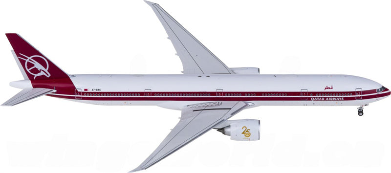 NG Models Qatar Boeing 777-300ER A7-BAC 1:400 Diecast Model view 3