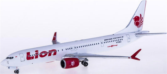 AeroClassics Lion Air Boeing 737 MAX 9 N739EX 1:400 Diecast Model view 1