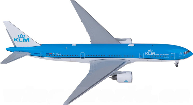 Herpa KLM for Boeing 777-200 PH-BQA 1:500 Airplane Pre-built  Airliner Model Display