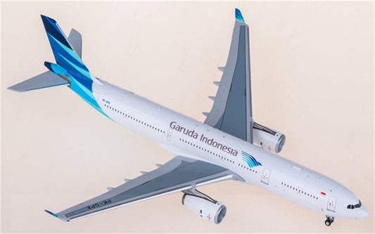 NG Models Garuda Indonesia for Airbus A330-300 PK-GPX 1:400 Airplane Pre-built Airliner Model Display