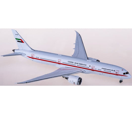 JC Wings Abu Dhabi Amiri Flight Boeing 787-9 Dreamliner A6-PFE 1:400 Aircraft Pre-built  Airliner Model Display