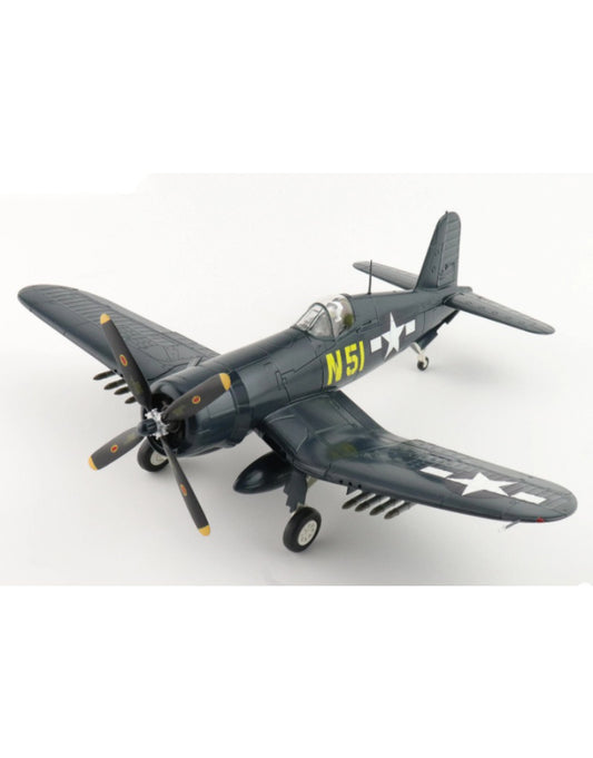 HOBBY MASTER USMC F4U-4 Corsair VMF-155 John Glenn 1:48 Model 1945   N51