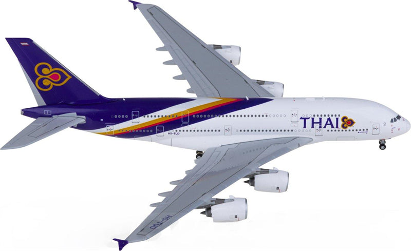 JC Wings Thai Airways Airbus A380 HS-TUD 1:400 Diecast Model view 1