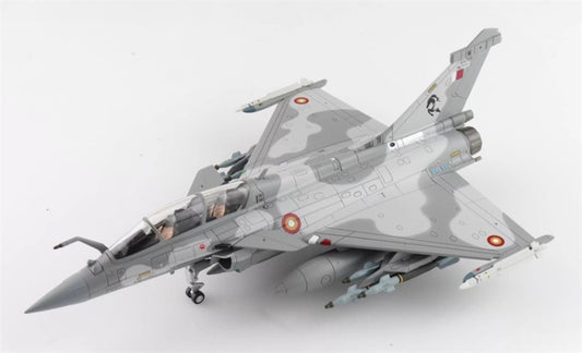 HOBBY MASTER Rafale DQ QA209 Qatar Emiri Air Force 2021 1:72 Airplane Pre-built Model