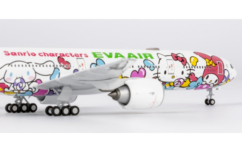 NG Models 1:400 EVA Air B777-300ER B-16740 Regular version DIECAST Model