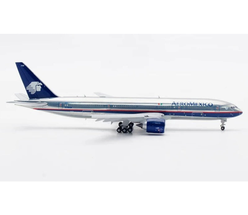 JC Wings 1:400 Aeromexico 777-200ER N745AM Flaps down DIECAST Model