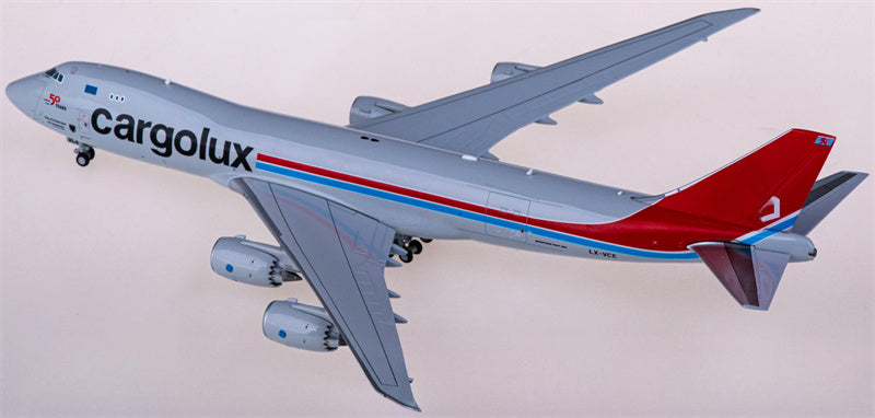 JC Wings Cargolux Boeing 747-8F LX-VCE 1:400 Diecast Model view 4