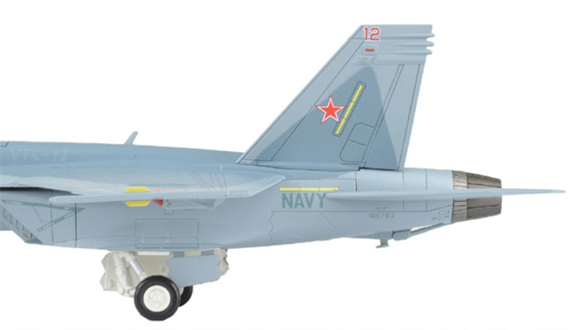 HOBBY MASTER F/A-18E Super Hornet  US Navy Mako Red 12 VFC-12 NAS Oceana June 2021 1:72 Aircraft Pre-built Model