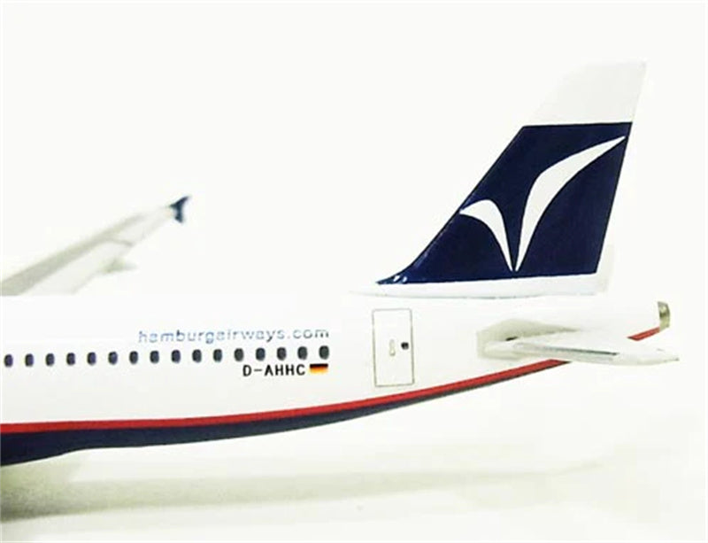Herpa Hamburg Airways Airbus A320 D-AHHC 1:500 Diecast Model view 2