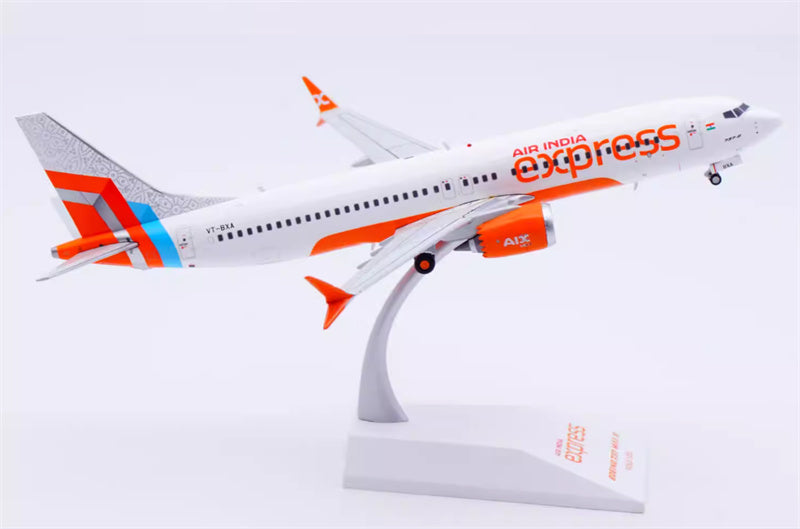 JC Wings Air India Express Boeing 737 MAX 8 VT-BXA 1:200 Aircraft Model