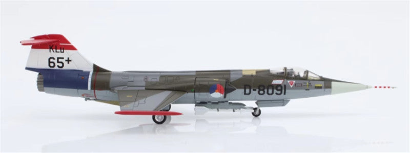 HOBBY MASTER Lockheed F-104G Starfighter D-8091 Royal Nether lands Air Force 65th Anniversary 1978 1/72 Aircraft Pre-built Model