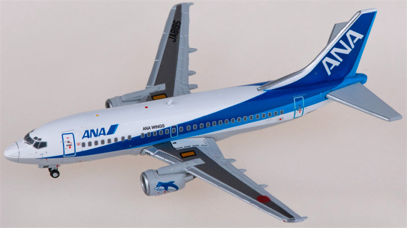 JC Wings ANA for Boeing 737-500 JA8195 1:400 Airplane Pre-built  Airliner Model Display