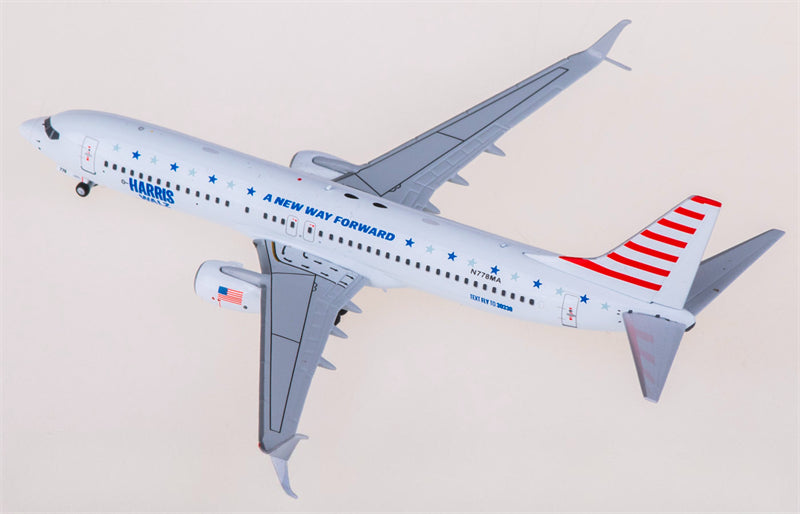 NG Models KaiserAir Boeing 737-800 N778MA 1:400 Diecast Model view 1