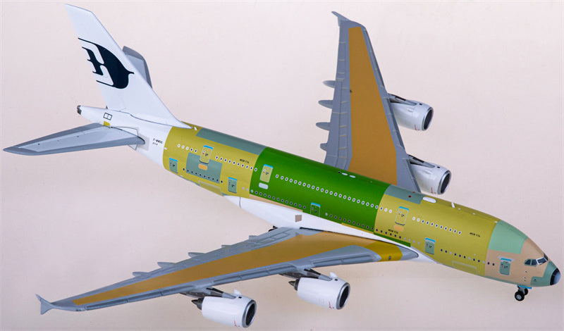 JC Wings Malaysia Airlines for Airbus A380 F-WWSG 1:400 Airplane Pre-built  Airliner Model Display