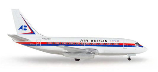 Herpa Air Berlin for Boeing 737-200 N9020U 1:500 Aircraft Pre-built  Airliner Model Display