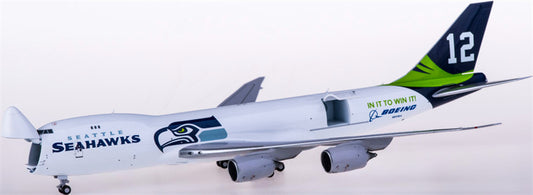 JC Wings Boeing 747-8F N841BA Interactive Series 1:400 Diecast Model view 1