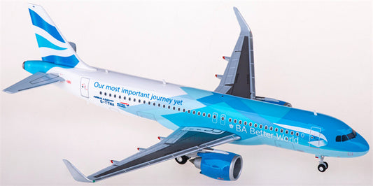 Herpa British Airways Airbus A320neo G-TTNA 1:200 ABS Model view 1