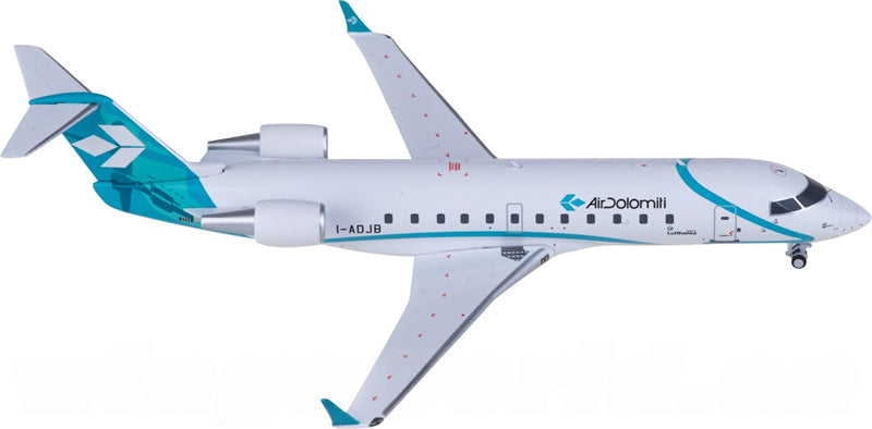 NG Models Air Dolomiti Bombardier CRJ200LR I-ADJB 1:200 Diecast Model view 1